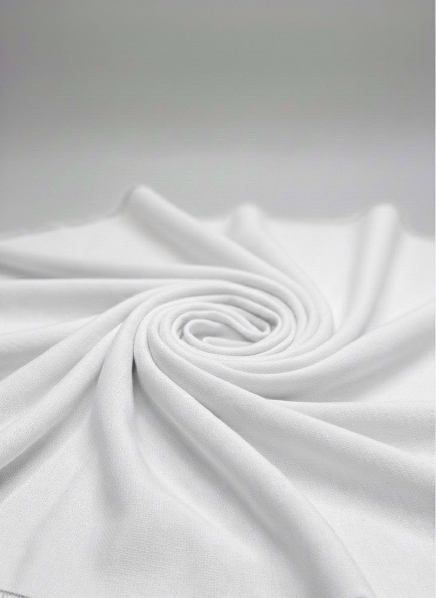 Men’s Premium White Khadi Khaddar – Handwoven Unstitched Fabric