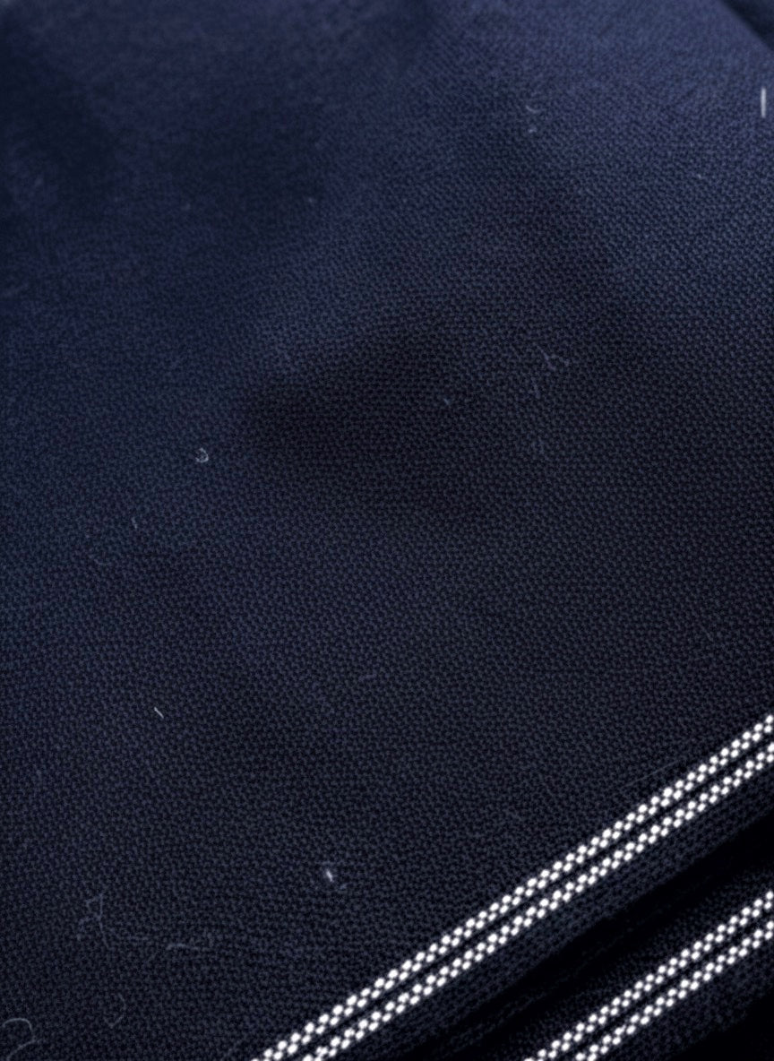 Men’s Navy Blue Premium Wool Unstitched Fabric