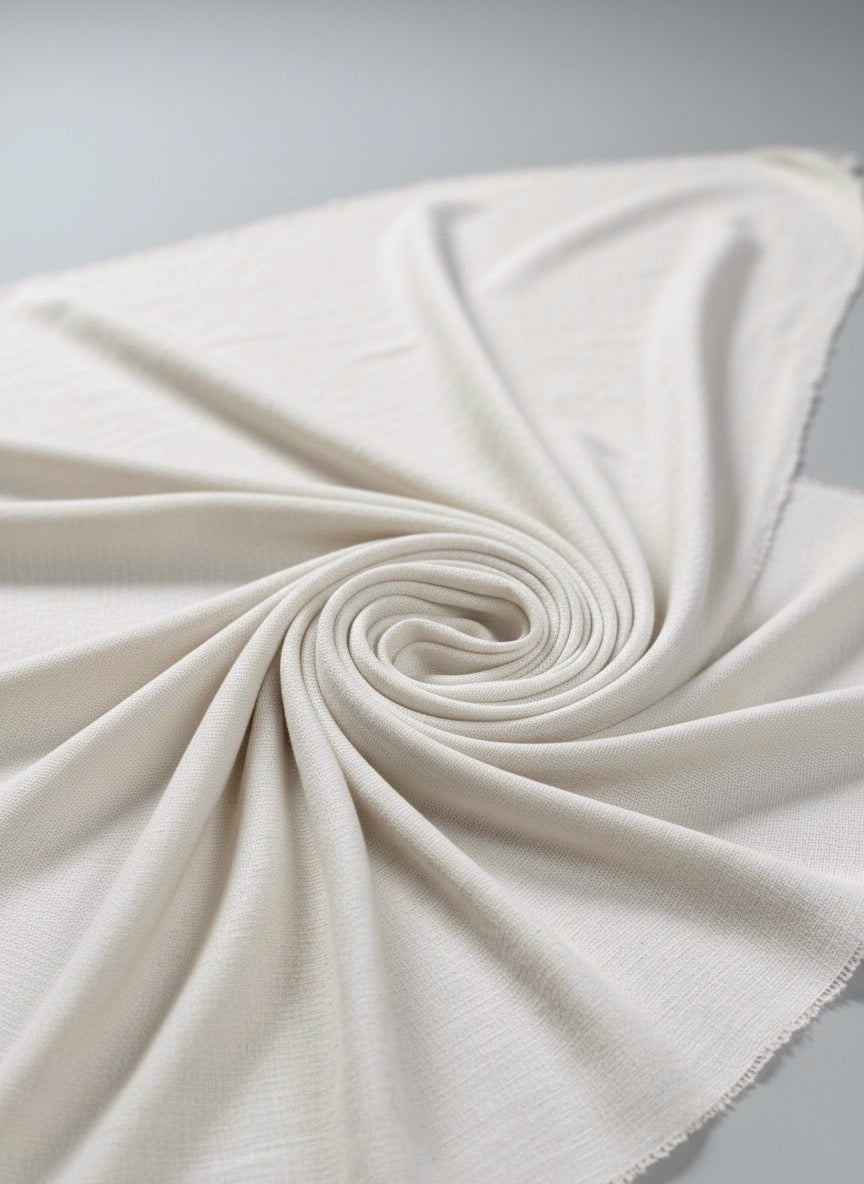 Men’s Premium Off White Khadi Khaddar – Handwoven Unstitched Fabric