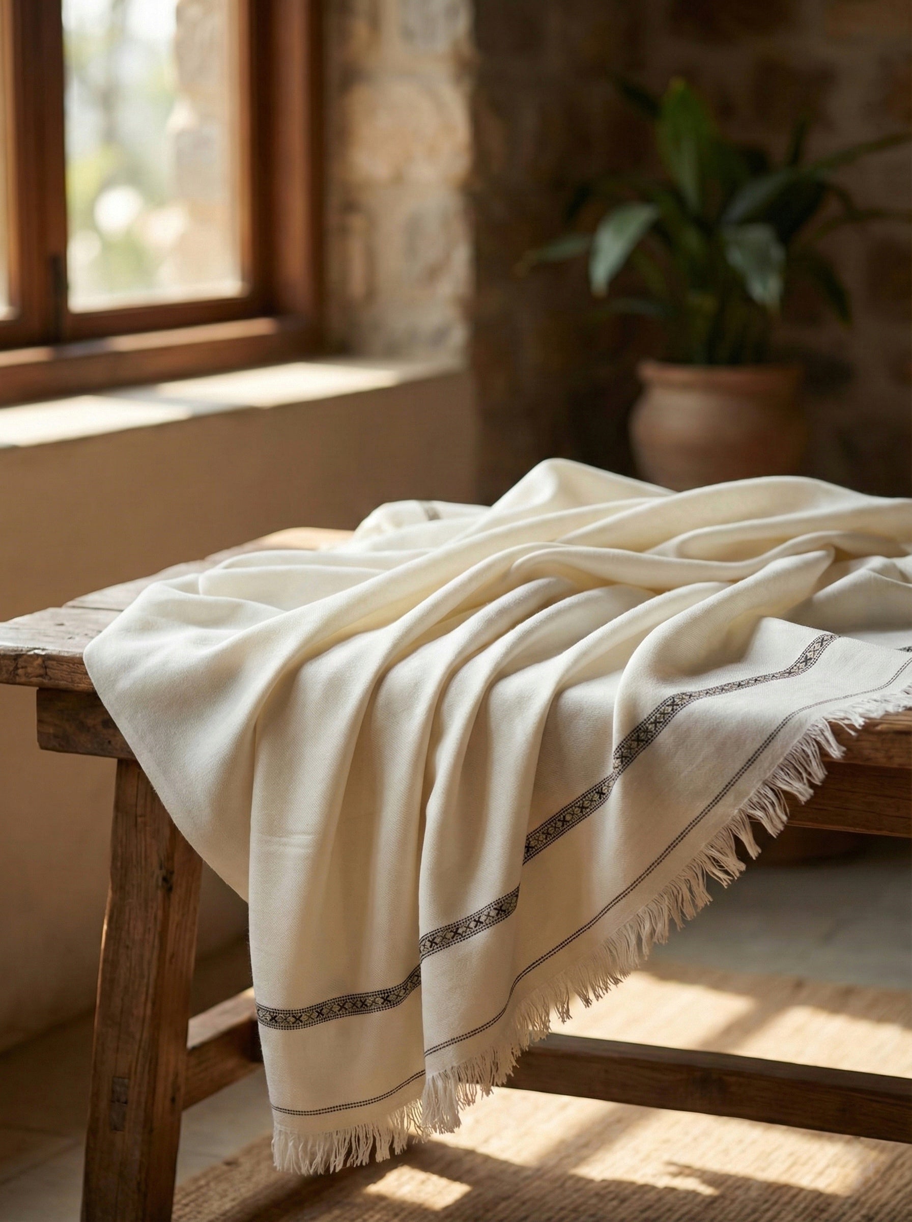 Groom`s Elegance - Luxury Men’s Wool Shawl