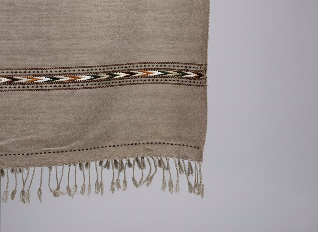 Stone Loom - Premium Heritage Wool Blend Shawl